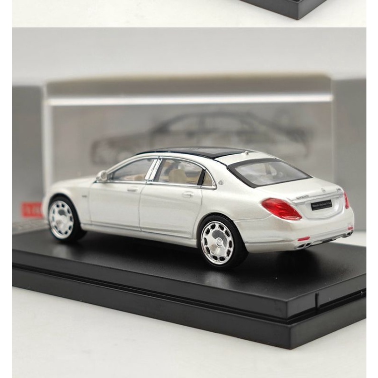 1/64 benz mcbach w126 s560 / s680 / s450 Bằng Hợp Kim Tỉ Lệ Mô hình xe hơi Quà sinh nhật Quà tặng Toy Trang trí