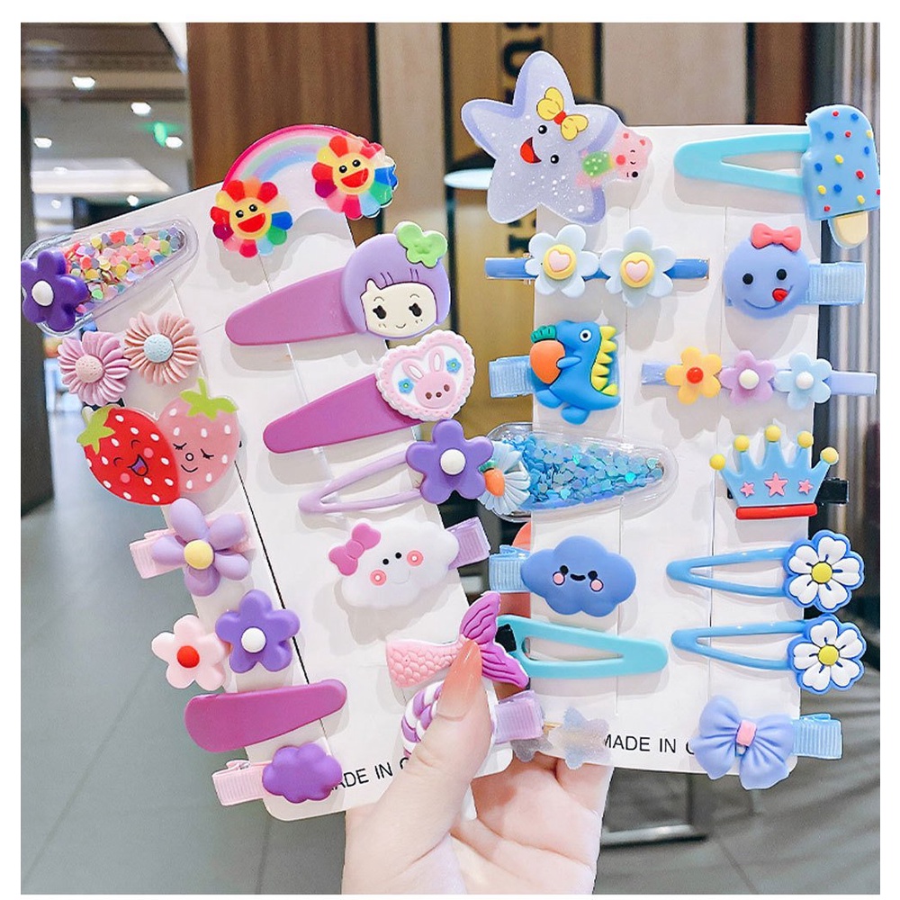 Kẹp tóc cho bé nhiều hình họa tiết cute, đáng yêu phong cách tiểu thư công chúa -  Xưởng Áo Dài Cách Tân - PB4