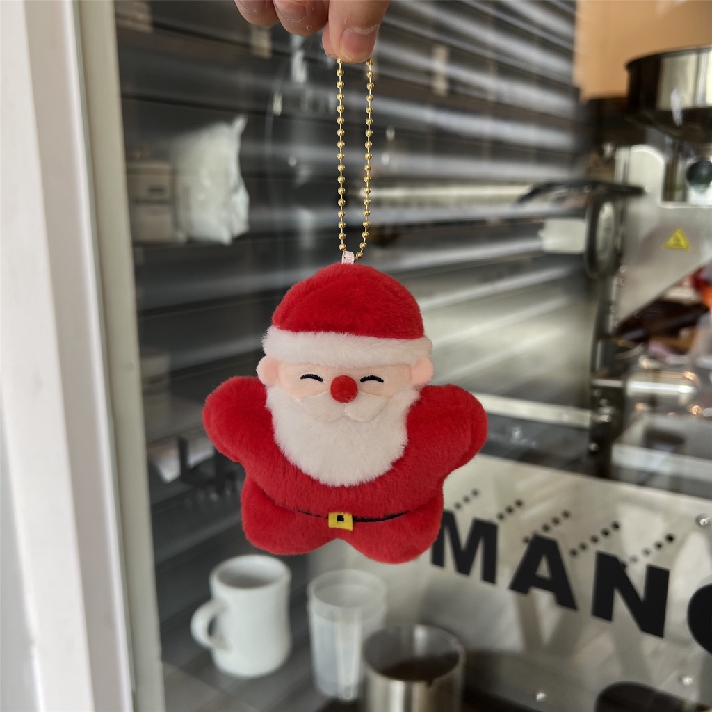 Móc Khóa Hình Ông Già Noel Hoạt Hình Đáng Yêu