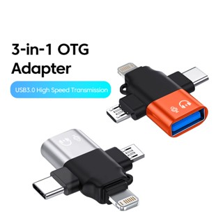  Đầu Chuyển Đổi otg micro otg usb 3.0 3 Trong 1 Cho Bàn Phím Và Chuột 
