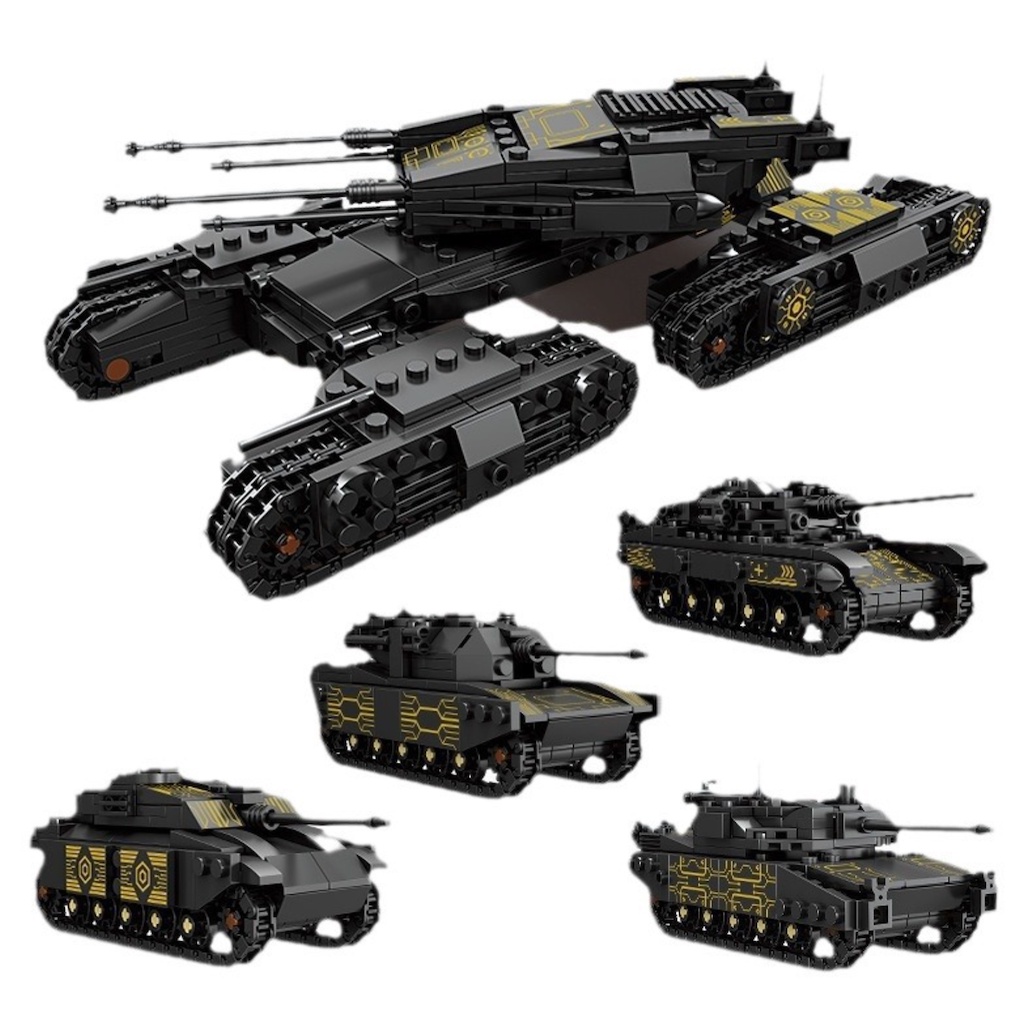 Set 1134 Mô Hình Xe Tăng moc 4 Trong 1 t90 leclerc m1a2 challenger 2 mammoth Tự Lắp Ráp Độc Đáo Mới