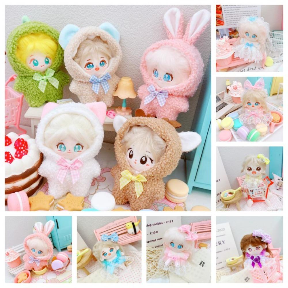 Giovanni Búp Bê cotton 10cm Mặc Trang Phục Một Mảnh Hoạt Hình Dễ Thương Không Có attributes