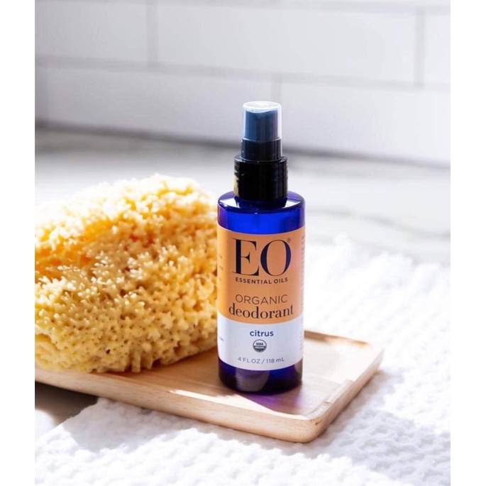 Xịt khử mùi hữu cơ EO ESSENTIAL OILS Organic-Deodorant 118ml