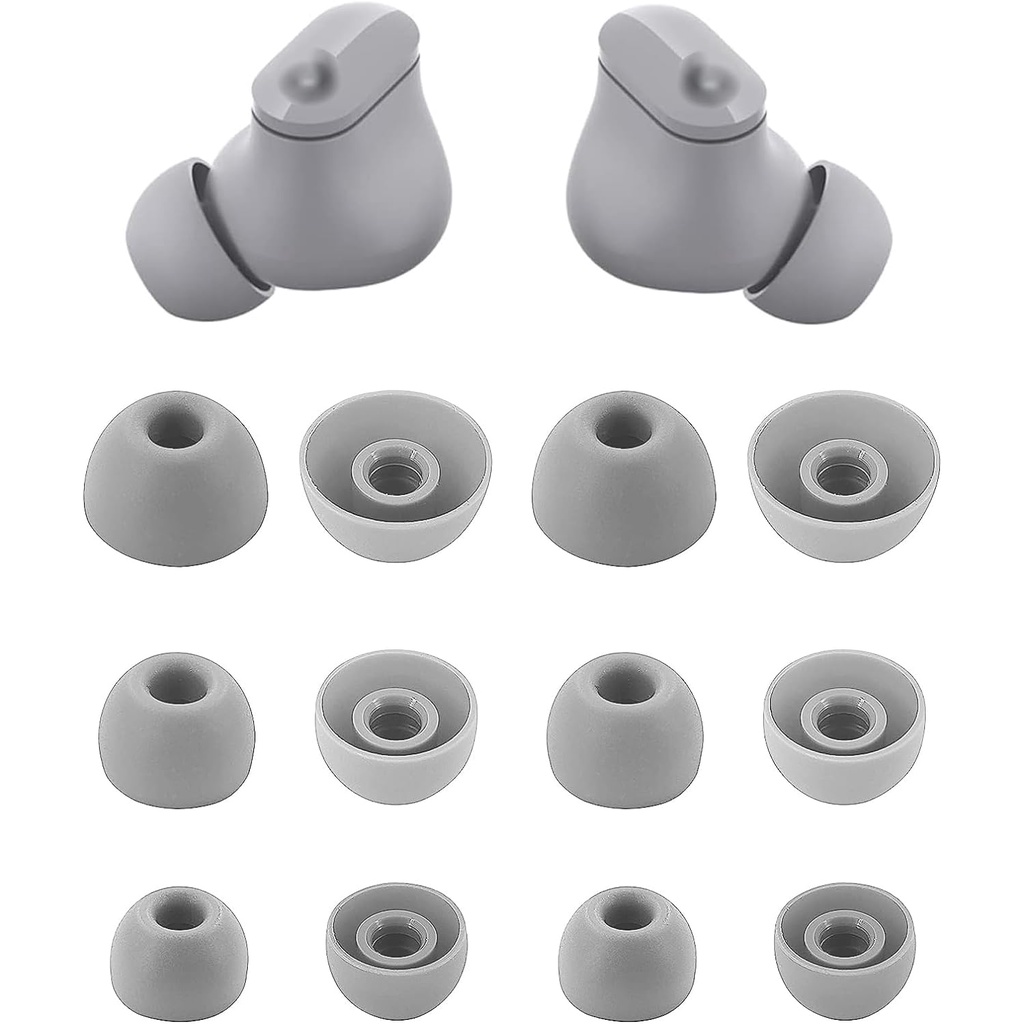 Bộ 3 Cặp Nút Tai Nghe Thay Thế Bằng silicon Mềm Tương Thích Với Beats studio Buds + Tai Nghe