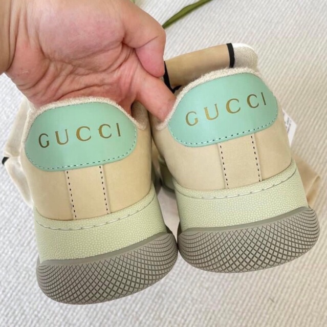 Giày Thể Thao Gucci Nữ Màu Hồng, Sneakers GC Hàng Mới Bản Fullbox
