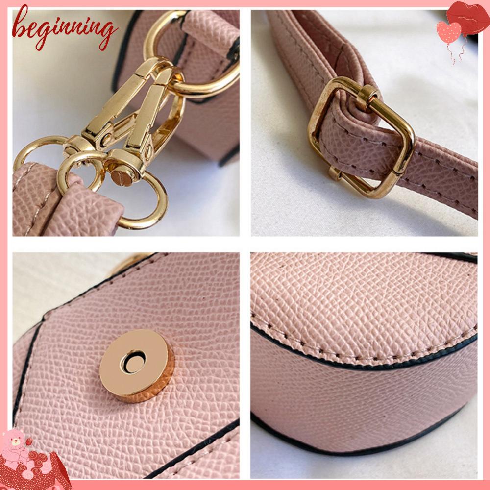 ✿ Phụ Kiện Bắt Đầu Cho Xe Hơi ✿ Túi Đeo Chéo Vai Có Khóa Bên Trong Màu Trơn Thời Trang Dành Cho Nữ