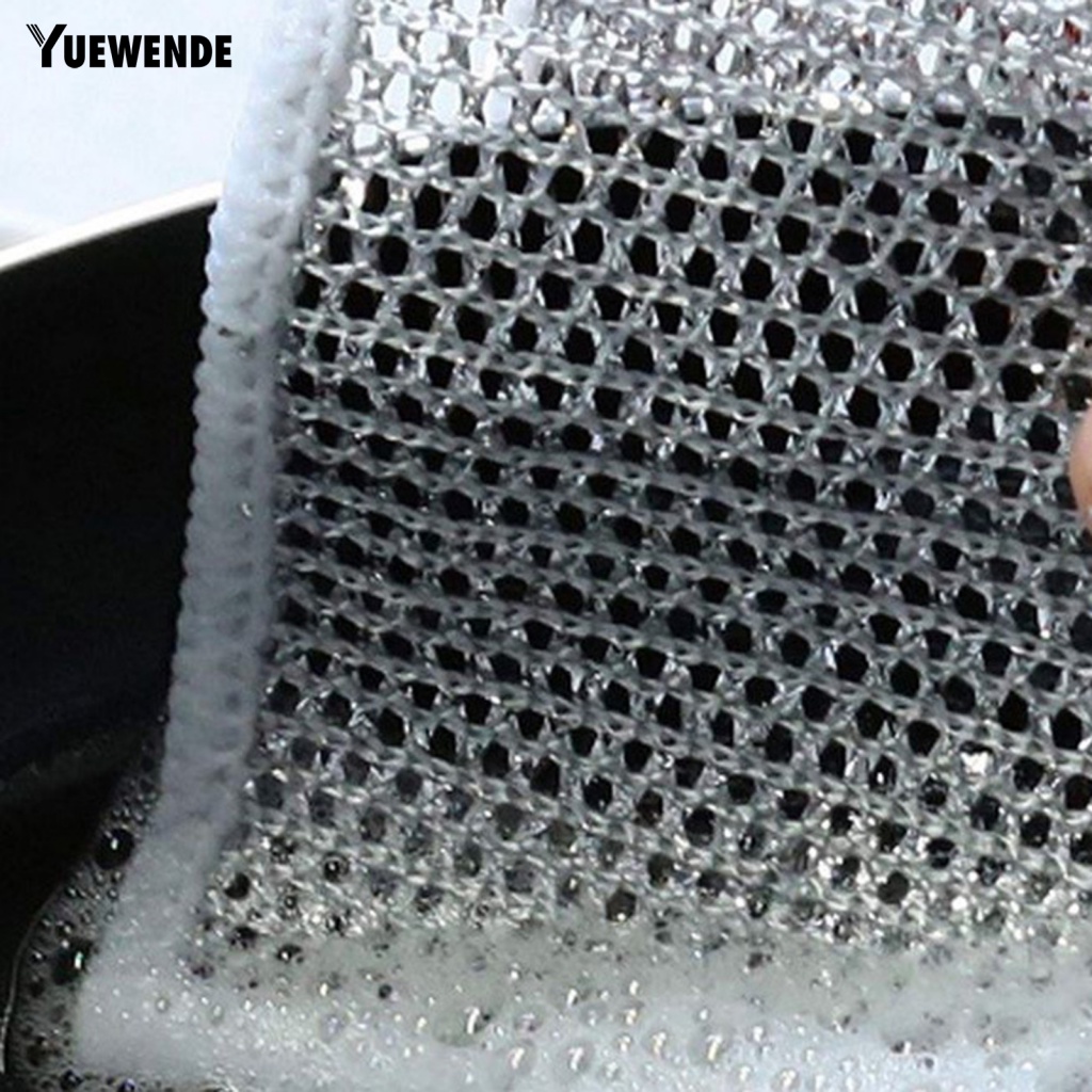 Ym.b Set 10 Khăn Lau Chén Dĩa Không Xơ Vải Khô Và Ướt Đa Năng Có Thể Tái Sử Dụng Cho Nhà Bếp Kiểu Tây Ban Nha