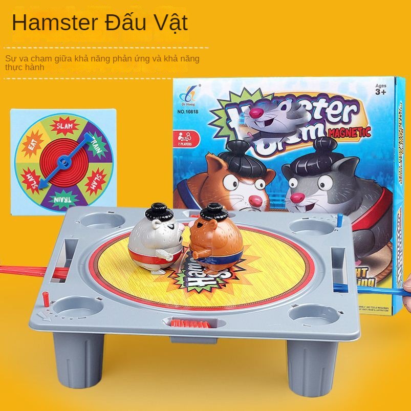 Đồ Chơi Chiến Đấu Hai Lớp Hình Chuột hamster sumo Nhỏ Cho Bé