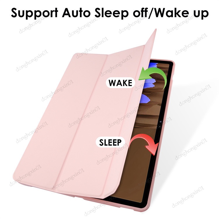 Bao Da Máy Tính Bảng pu Có Ngăn Đựng Bút Cho samsung tab a9 case 8.7 "sm x110 x115 a9 plus 11 inch 2023 samsung tab a8 10.5