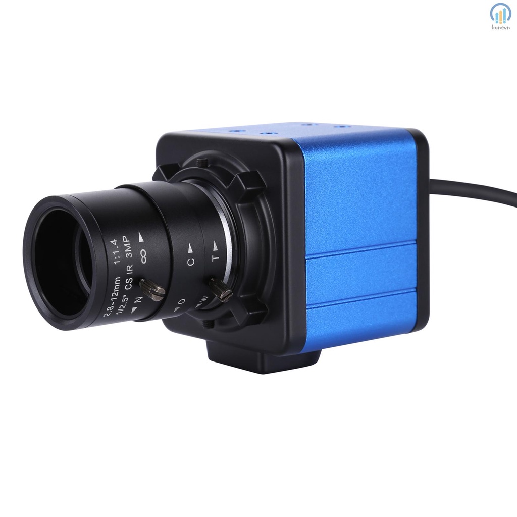 1080P HD Webcam with 5X Optical Zoom and Microphone for Video Conference and Online Teaching