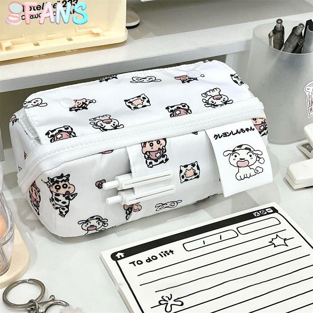 Hâm Mộ Túi Đựng Bút / Đồ Dùng Văn Phòng Phẩm Cỡ Lớn Hình Cậu Bé Bút Chì shin-chan Shinchan Đáng Yêu