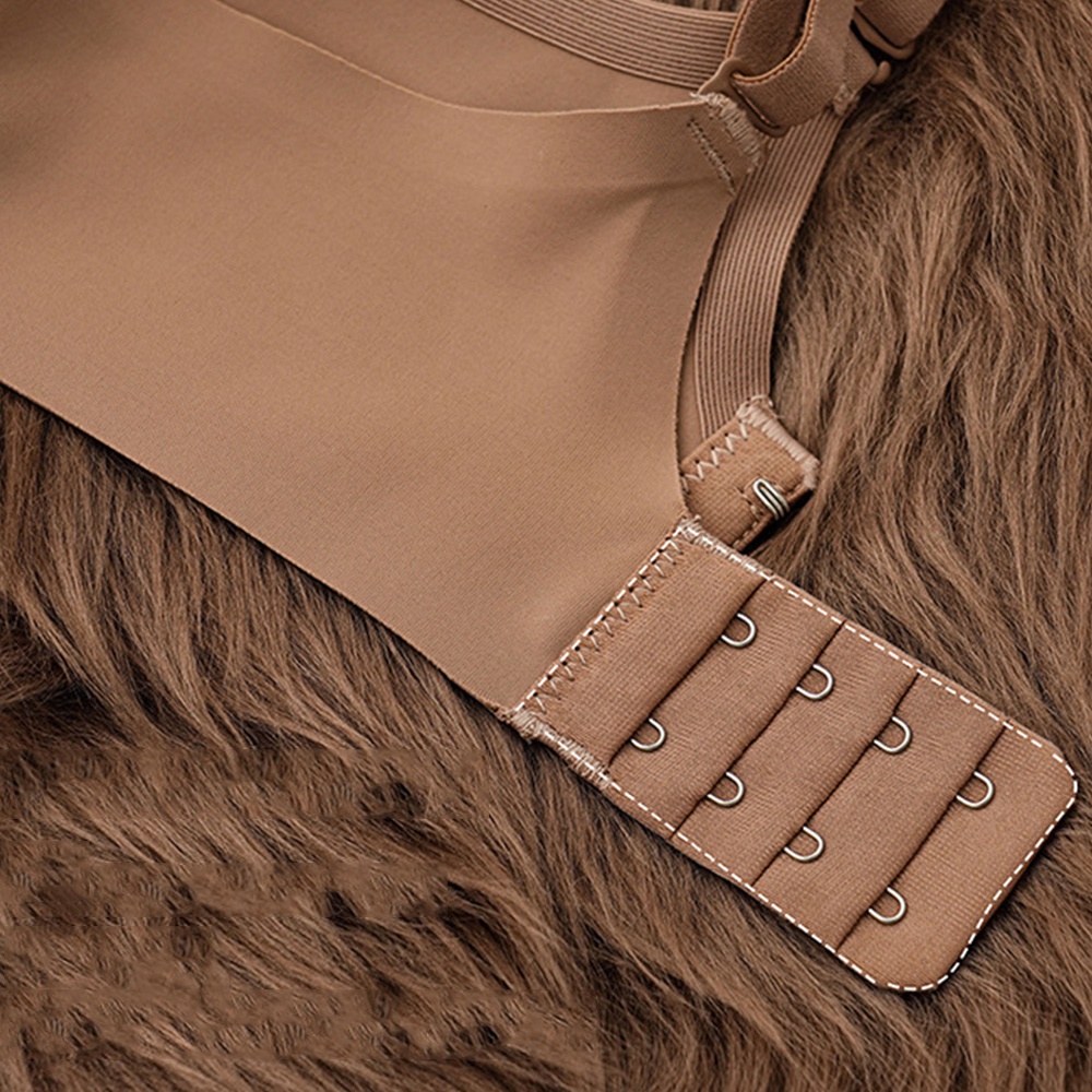 Áo Lót Ống Màu Trơn Không Dây Không Lộ Viền May Lưng Cho Nữ