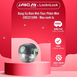 Dụng cụ xay tỏi ớt Lock&Lock lưỡi dao sắt bén kéo tay CKS321GRN