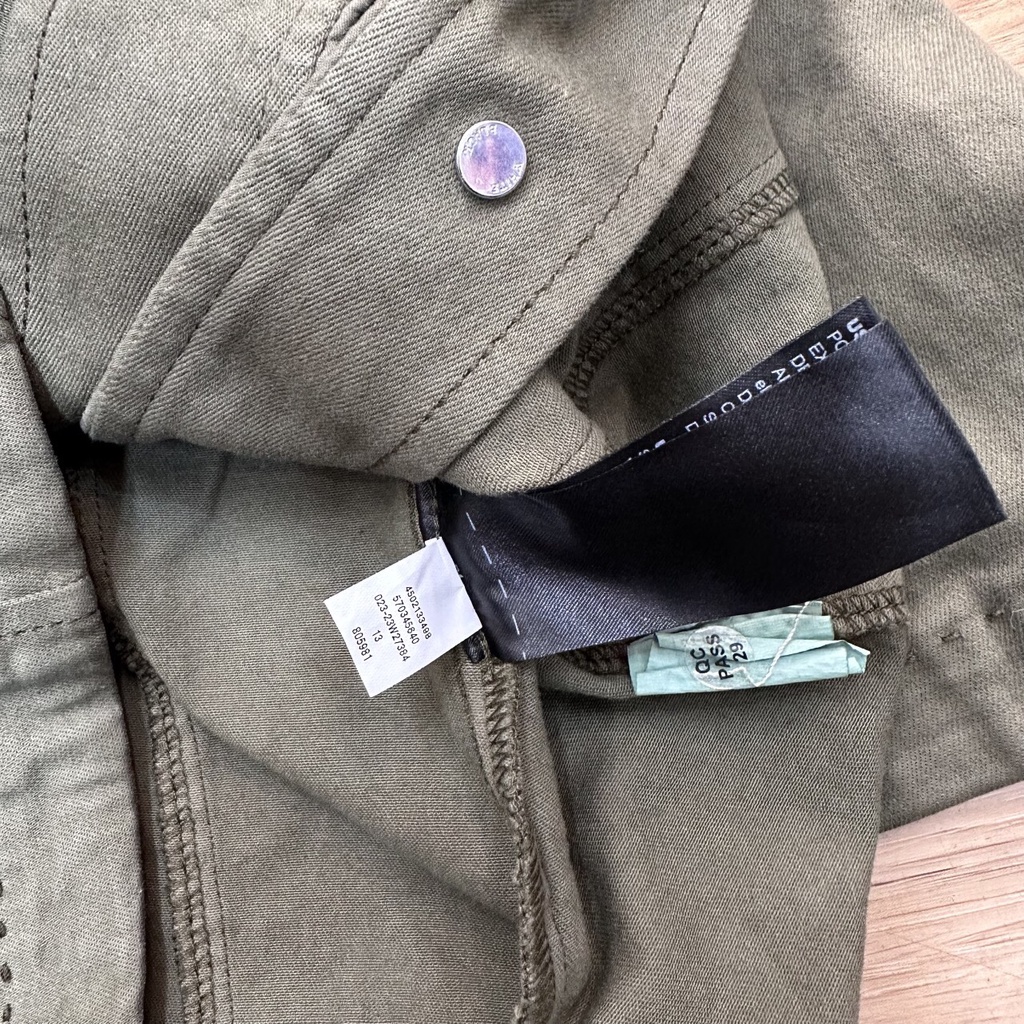 Áo Khoác Jean Kaki  W.H.B.L