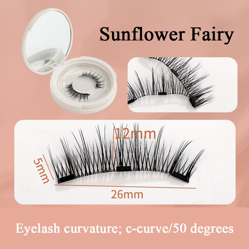 Fzc Lông Mi Giả Từ Tính Không Keo Có Thể Tái Sử Dụng Cho Nữ