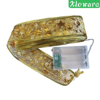 Cuộn Dây Ruy Băng Đèn led Trang Trí Giáng Sinh