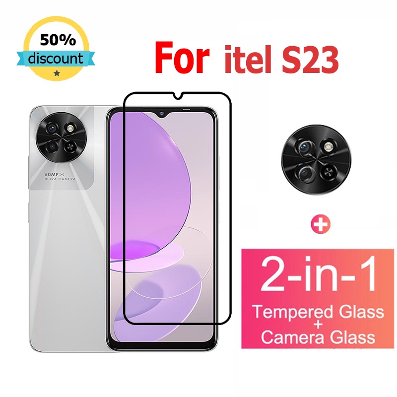 cường lực Itel S23 Kính Cường Lực Bảo Vệ camera Cho Itel A70 S23 A60 A04 A05S A60S P40 Plus Glass Fi