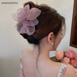 Onemetertu Kẹp Tóc Dạng Lưới Thắt Nơ Thanh Lịch Cho Nữ