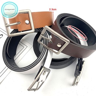 Thắt Lưng Da Khóa Vuông Thời Trang Cho Nữ
