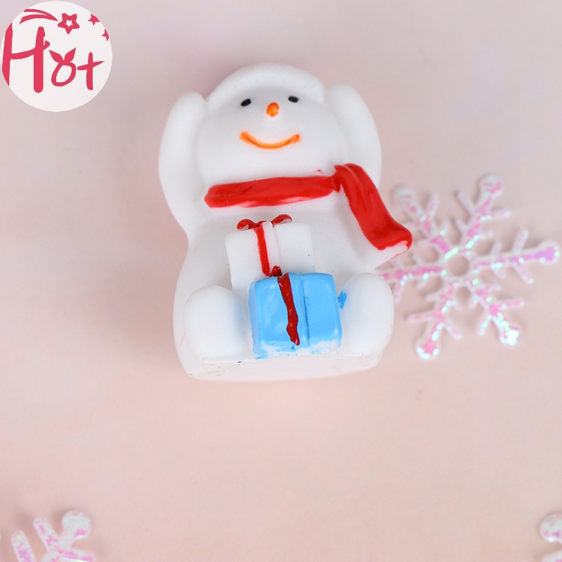 Jr Mô Hình Người Tuyết / Ông Già Noel Trang Trí Cây Thông Giáng Sinh
