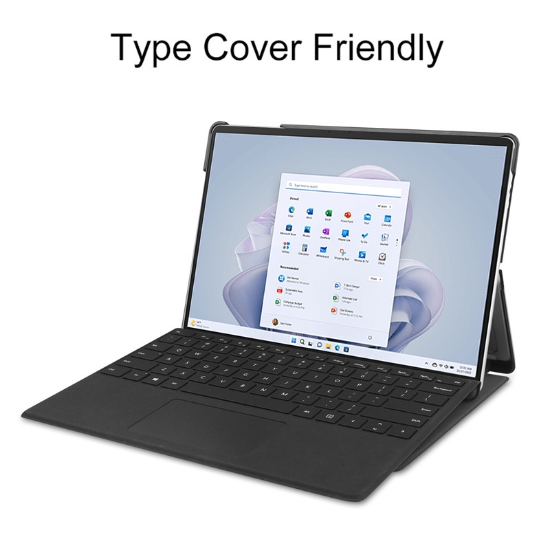 Bao Da Máy Tính Bảng Siêu Mỏng Đế Phẳng 13 "Có Thể Làm Giá Đỡ Cho microsoft surface pro 9