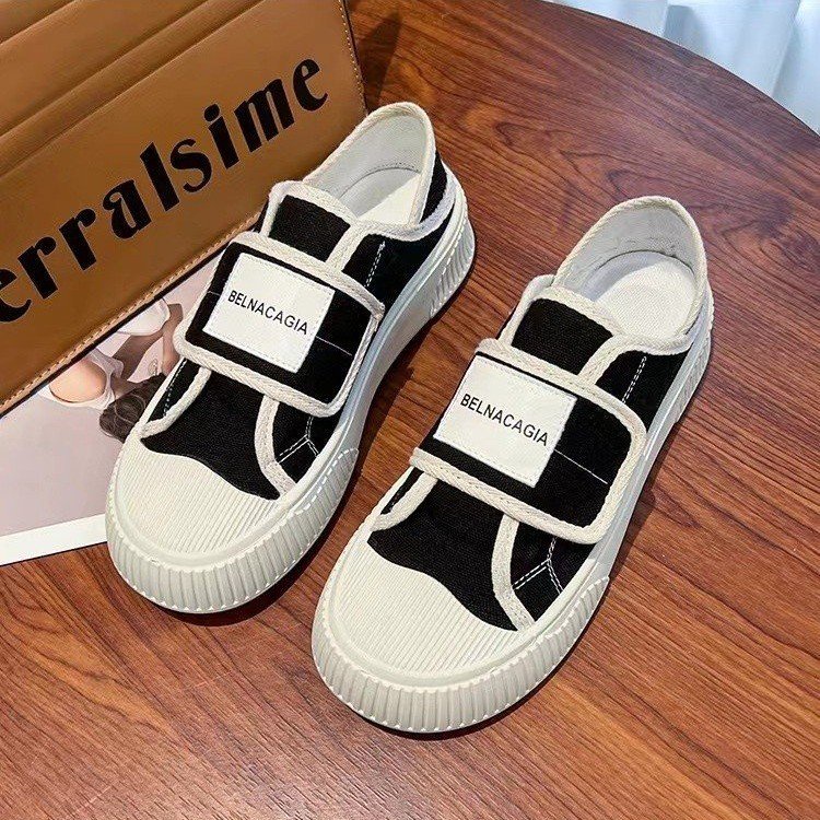 Giày Thể Thao Vải canvas Đế Dày Phong Cách Mới 2023 Cho Nữ