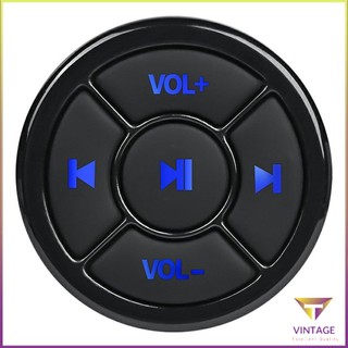 Wireless Media Button Remote Controller Car Motorcycle Bike Steering Wheel [A/8]