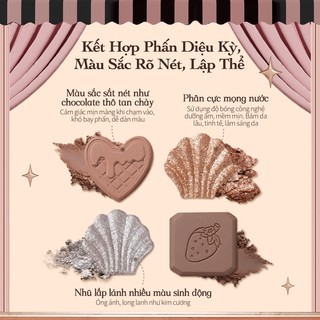 (Có sẵn) Bảng phấn mắt Choco FLOWER KNOWS