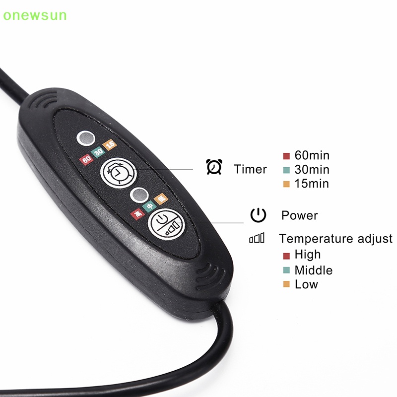 Bộ 3 Miếng Đệm Làm Ấm Kiểm Soát Nhiệt Độ Bằng Sợi carbon Có Cổng usb Mới diy