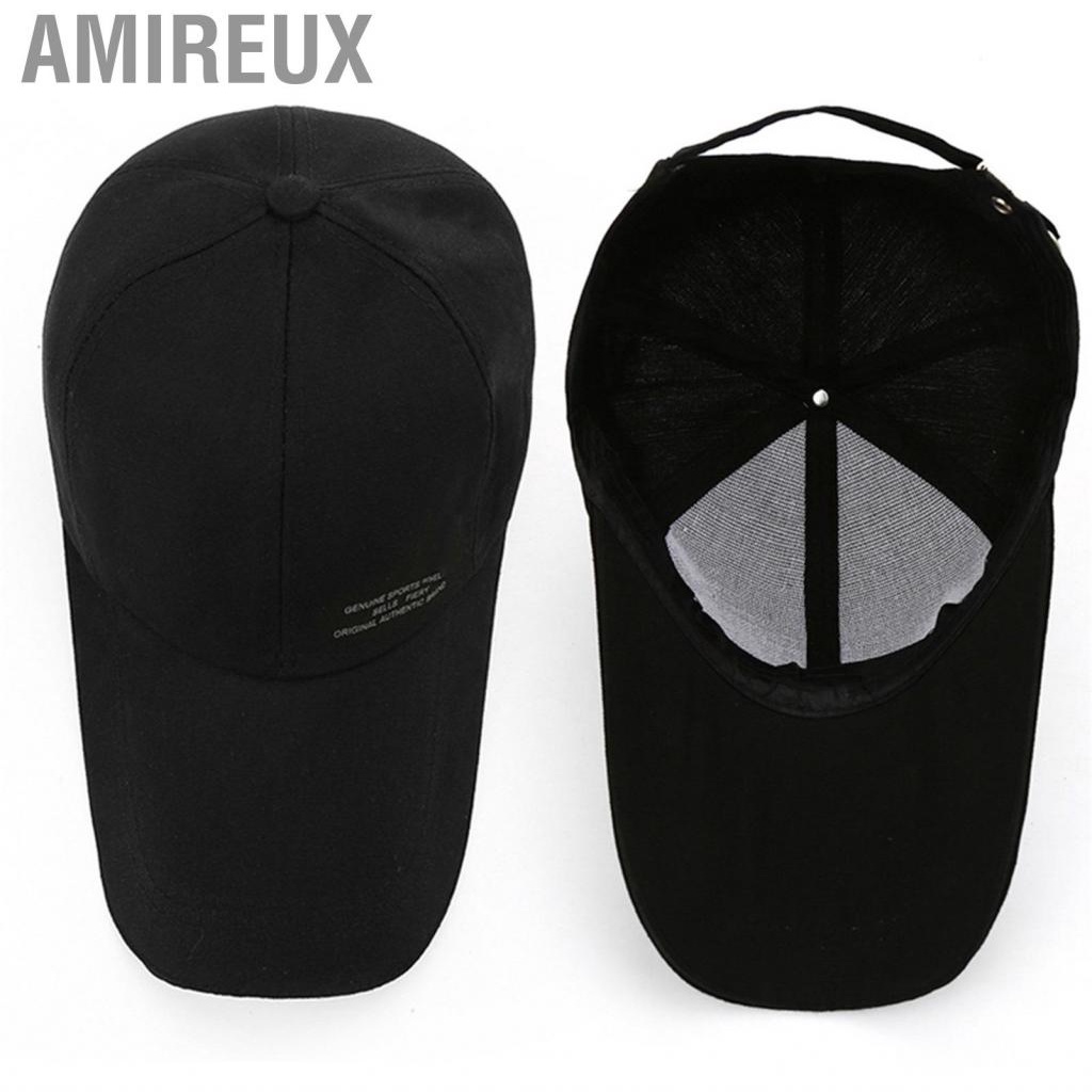 Amireux Men s Korean Version Hat Canvas F Peaked Sun Street Sunshade for Fishing