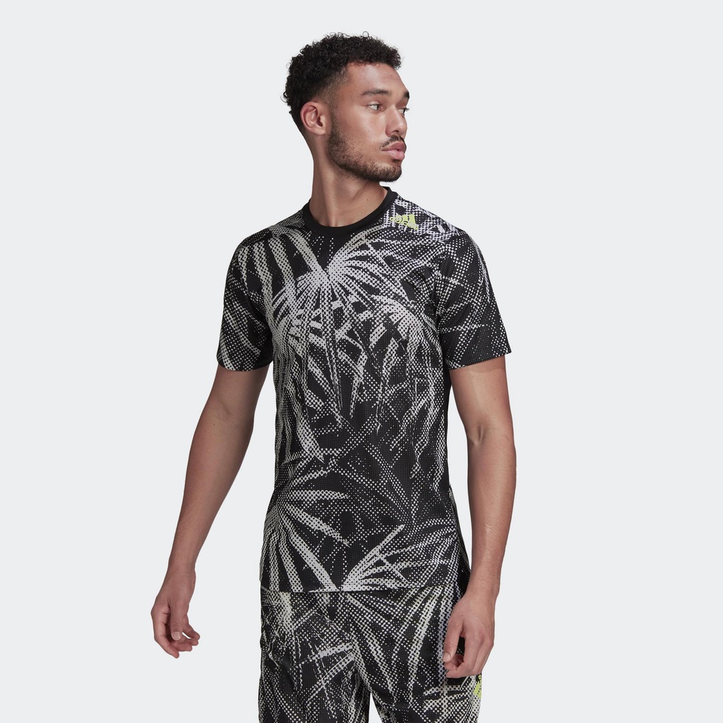 Adidas Tập luyện Áo Thun Graphic HIIT HEAT.RDY Designed For Training Nam Đen HB6518