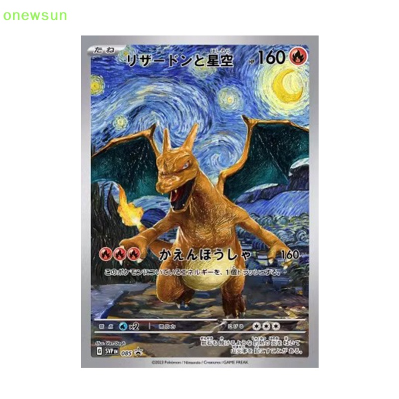 Bộ Sưu Tập Thẻ Bài pokemon netherlands van gogh Bảo Tàng pikachu Nhật Bản diy Mới