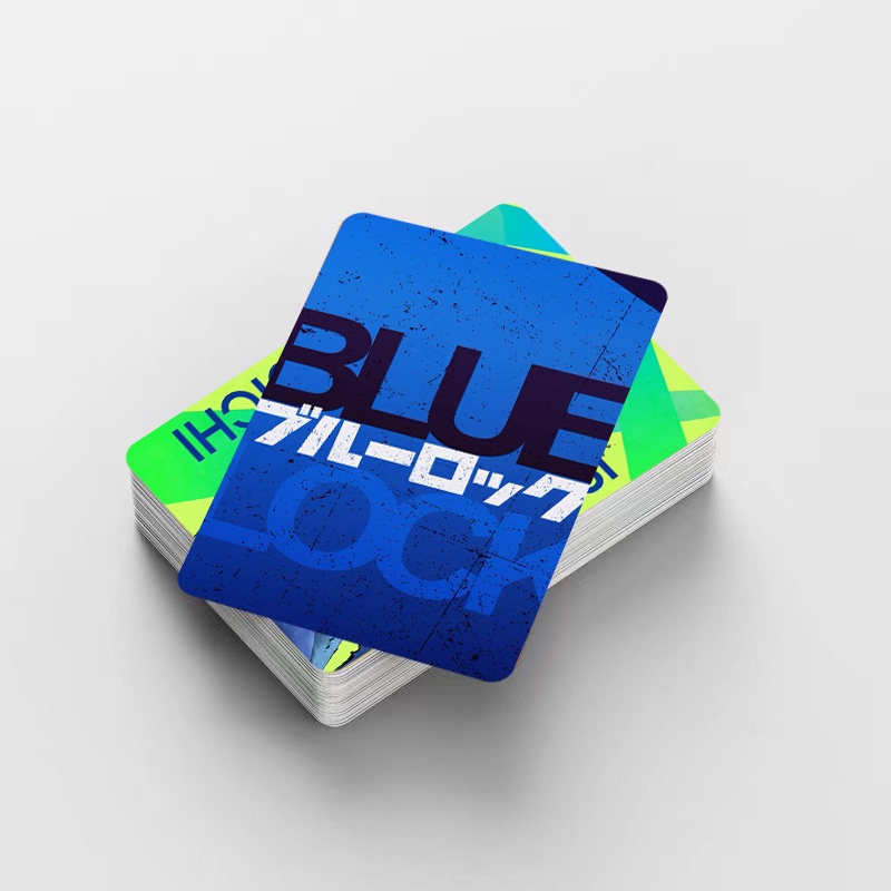 BLUE LOCK Photocard Lomo Card Postcard Stickers thẻ 60 chiếc + nhãn dán 32 chiếc