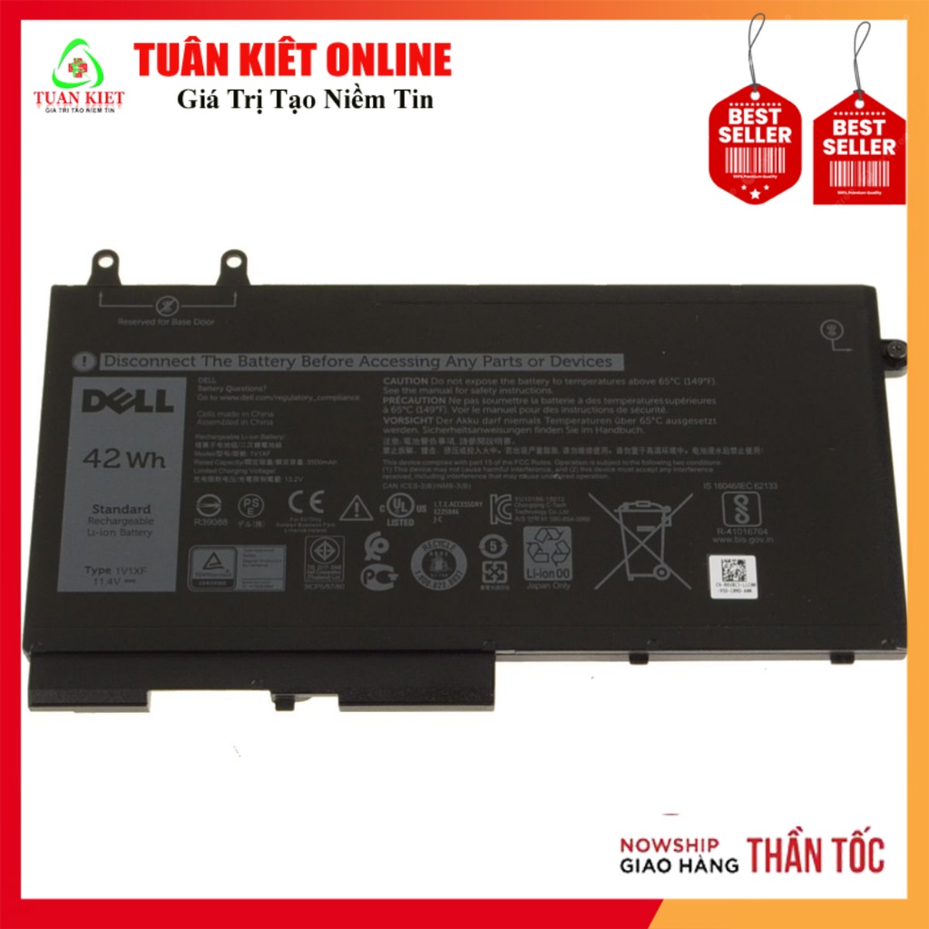Pin Laptop Dell Latitude 5401 5501 Precision 3540 3550 XV8CJ 1V1XF