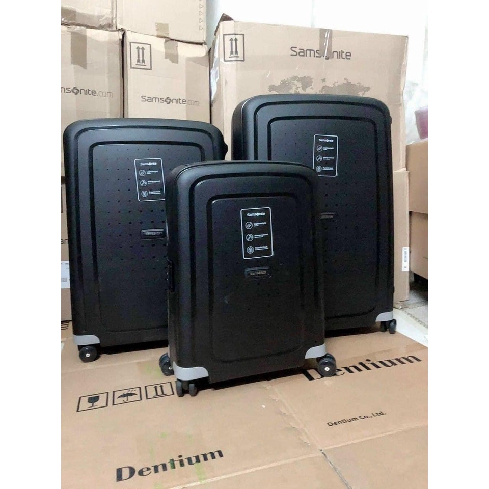 Set 2 Vali Samsonite S'CURE - Khoá ngoàm - Siêu nhẹ - Made in EU xịn sò - HANGDUC88