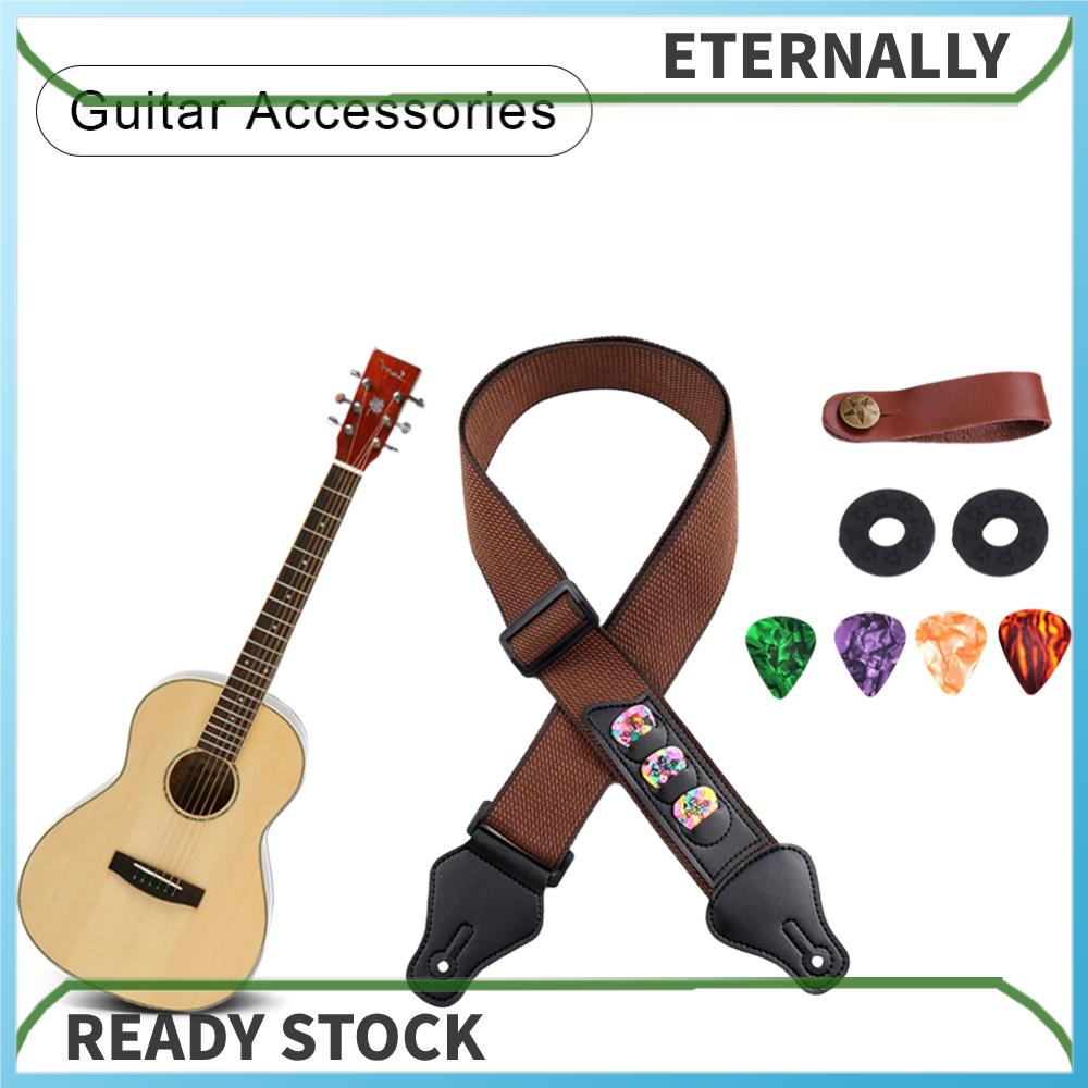 Dây Đeo Đàn guitar acoustic Có Thể Điều Chỉnh Với Giá Đỡ Kẹp Đàn guitar