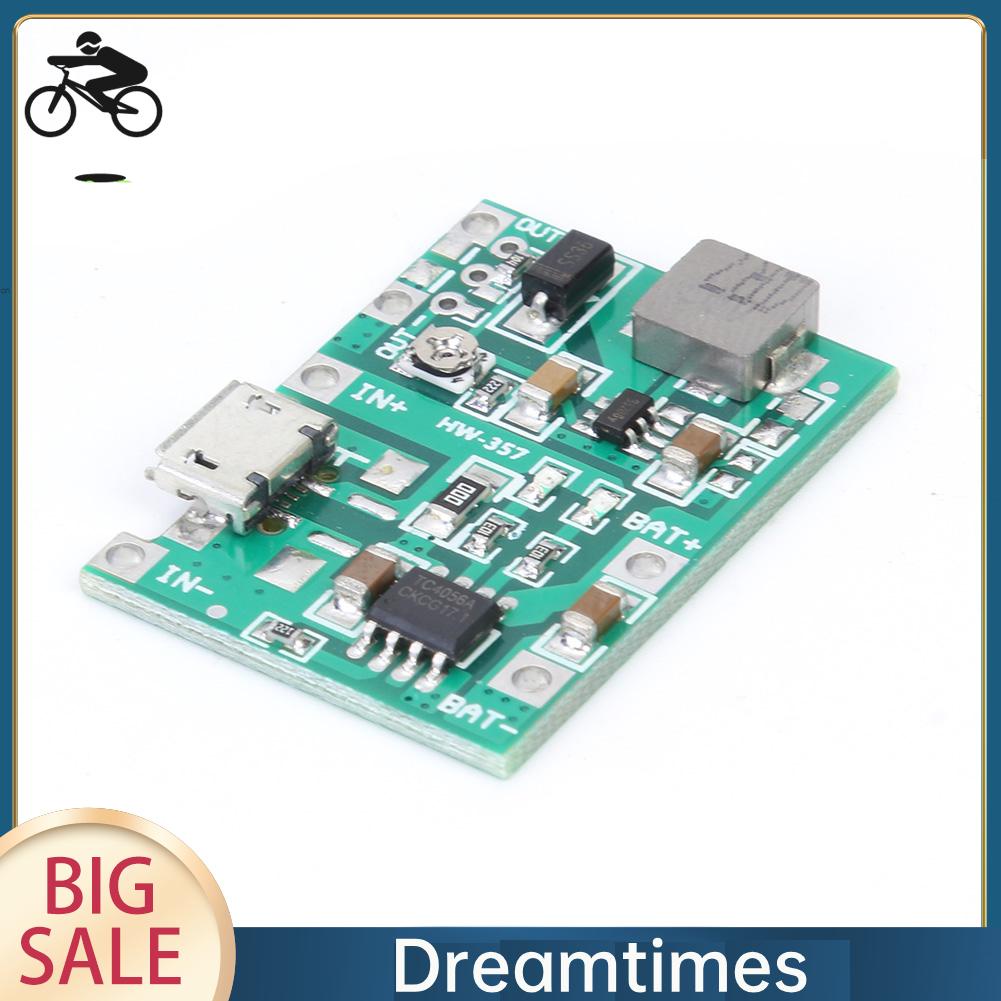 Mô-đun Sạc Pin li-ion 18650 li-ion 1.vn 3.7v 9v 5v Có Thể Điều Chỉnh