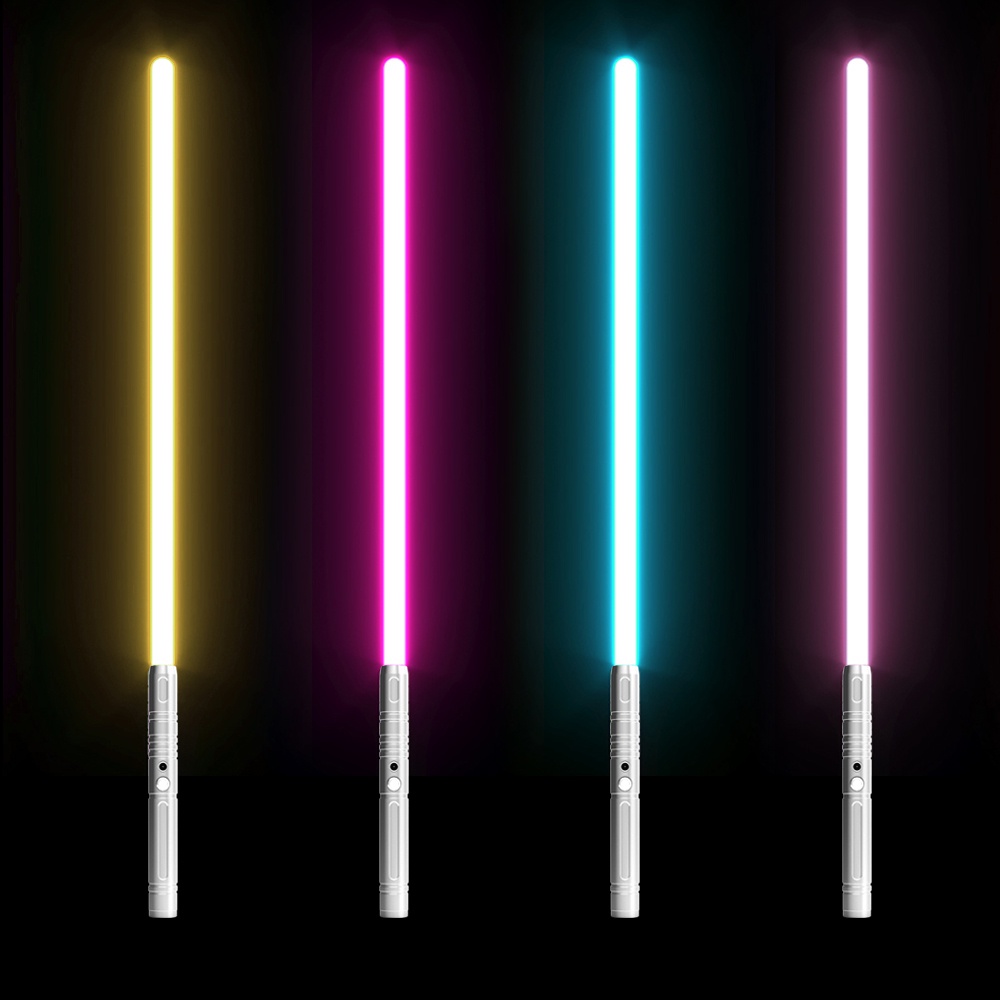 Minilightaber Đồ Chơi Kiếm laser mini rgb 7 Màu Có Đèn Hiệu Ứng Ánh Sáng Và Âm Thanh Cho Bé