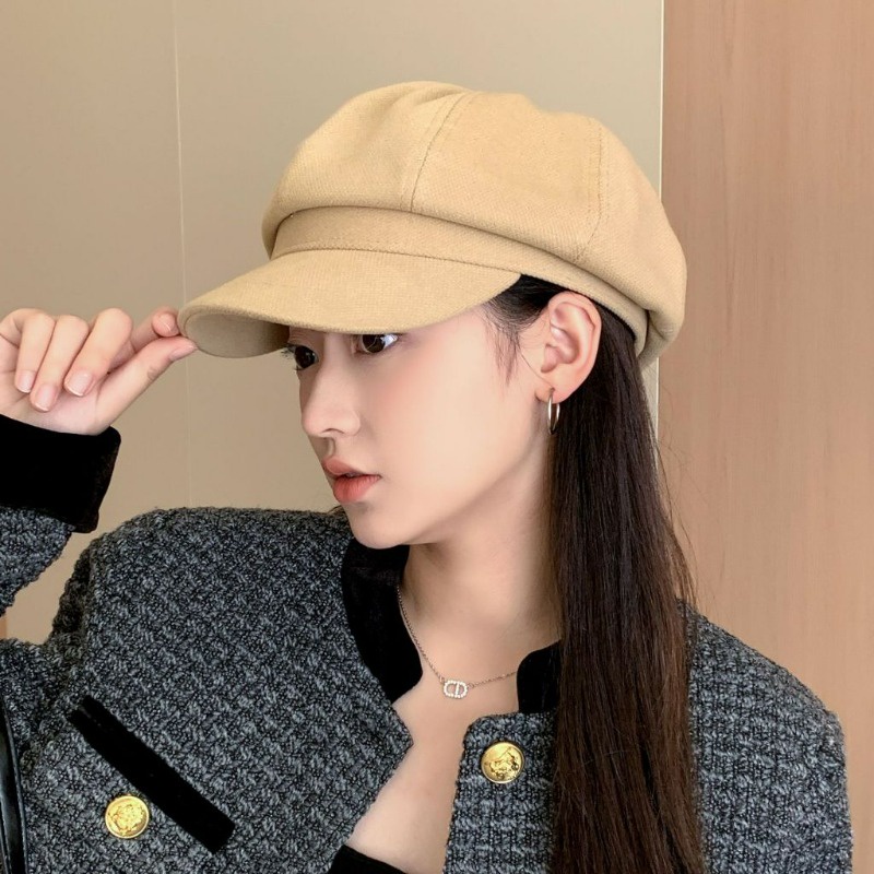 Nón beret Mềm Thời Trang vintage Mùa Đông Cho Nữ
