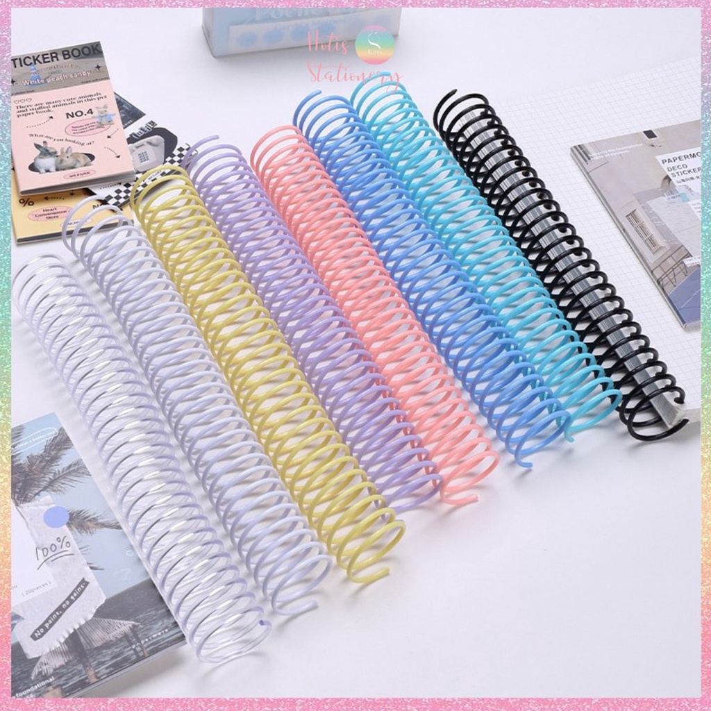 Combo 2 thanh còng lò xo KW-TriO 16mm, 35mm làm sổ còng A5, B5, A4