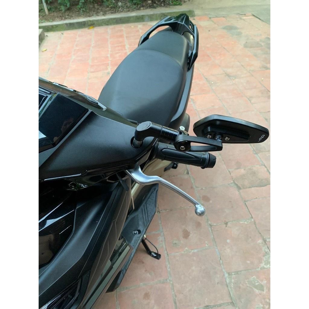 Gương gù vát Loại 1 CRG gắn chân gương các dòng xe chân 10li như wave exciter sirius vision ab winner