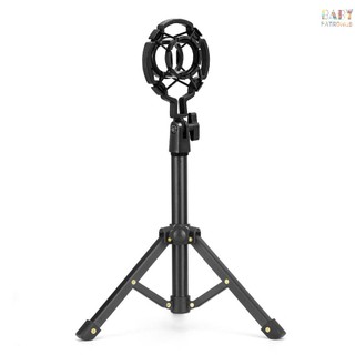 ♬|giá đỡ micro ba chân để bàn bằng kim loại kèm mic hỗ trợ thu âm