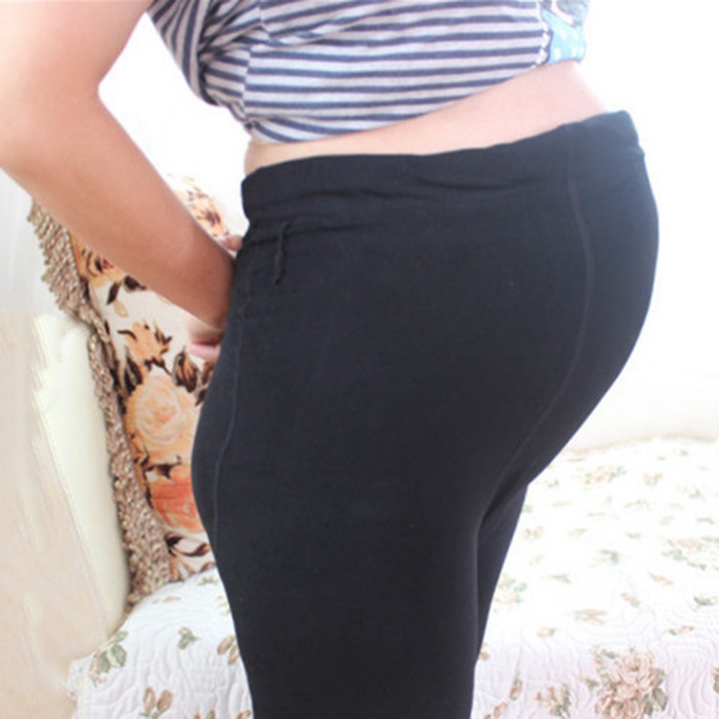 Quần Legging Co Giãn Tốt Mềm Mại Dành Cho Mẹ Bầu