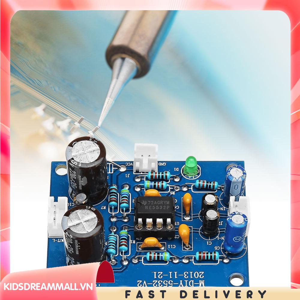 Bảng Mạch Khuếch Đại Tín Hiệu Âm Thanh hifi ne5532 op-amp