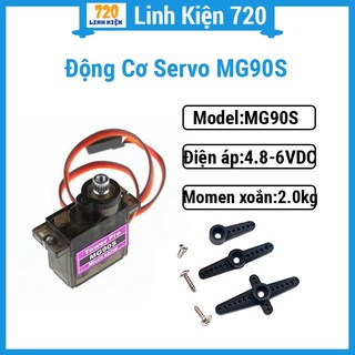 Động cơ servo mg90s chế tạo robot, máy in,...