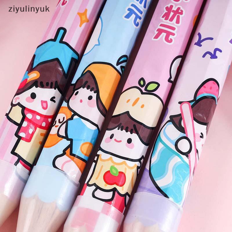 Ziyulinyuk Bút Chì Khổng Lồ Kèm Gôm Tẩy Dành Cho Học Sinh / Họa Sĩ
