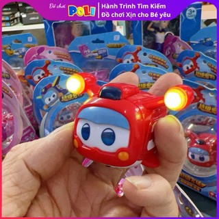 Đồ Chơi đội bay siêu đẳng super wings Thú Cưng có đèn