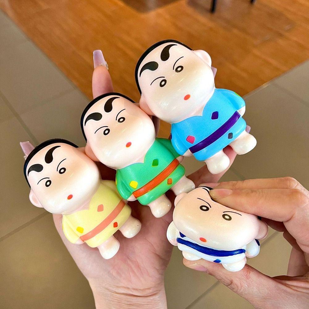Mmluck Đồ Chơi Bóp Phục Hồi Chậm Làm Từ pu Hình Cậu Bé Bút Chì shin-chan Dễ Thương Dùng Làm Quà Tặng Sinh Nhật