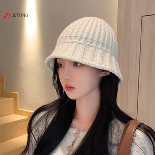 Nón tai bèo dệt kim giữ ấm mùa đông cho nữ