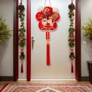 Homyl1] dây tua rua truyền thống trung hoa treo tường trang trí nhà cửa dịp năm mới
